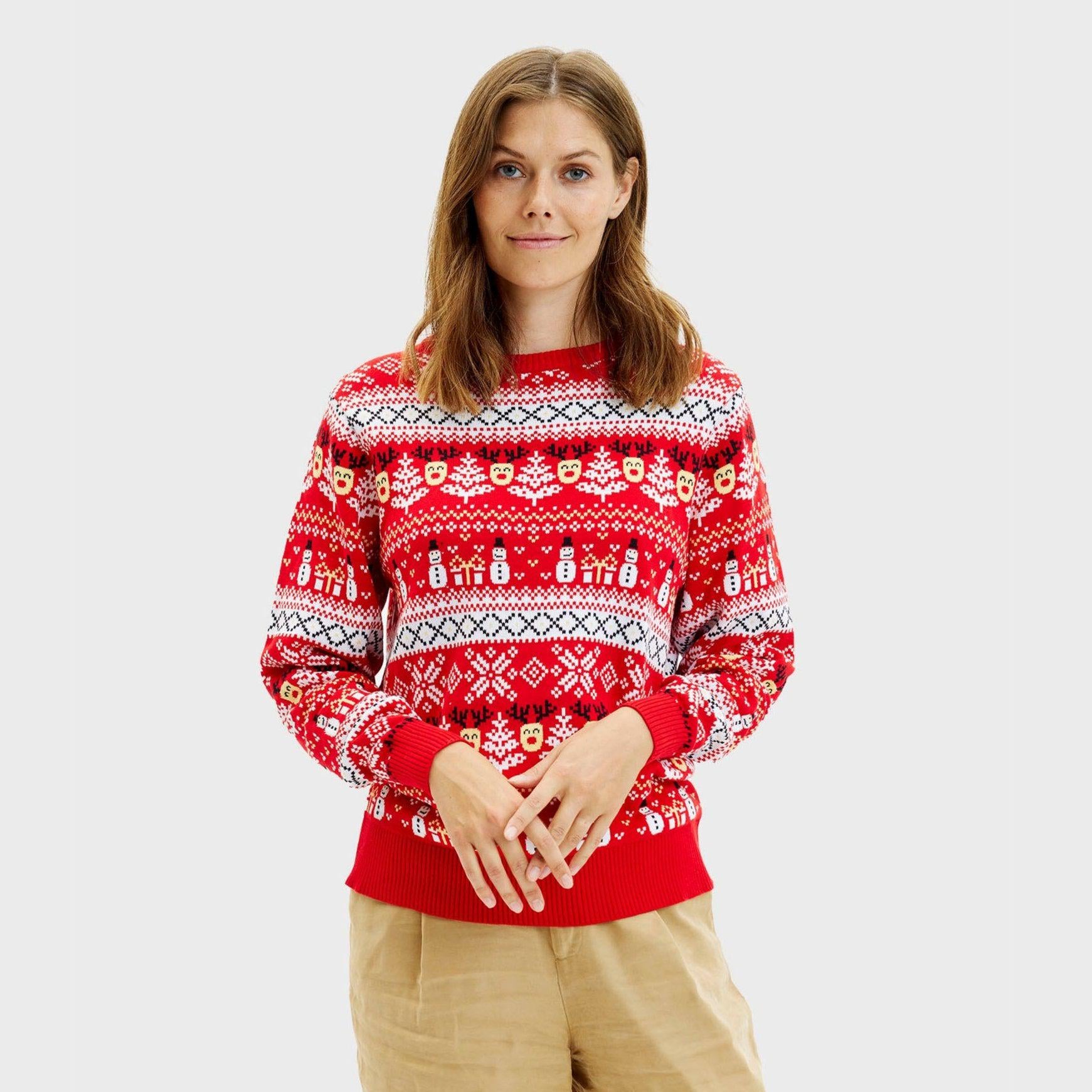 The Reinstyle Sweater Rot - Damen.